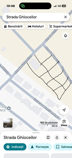 Domnesti, strada Ghioceilor, vand teren intravilan.